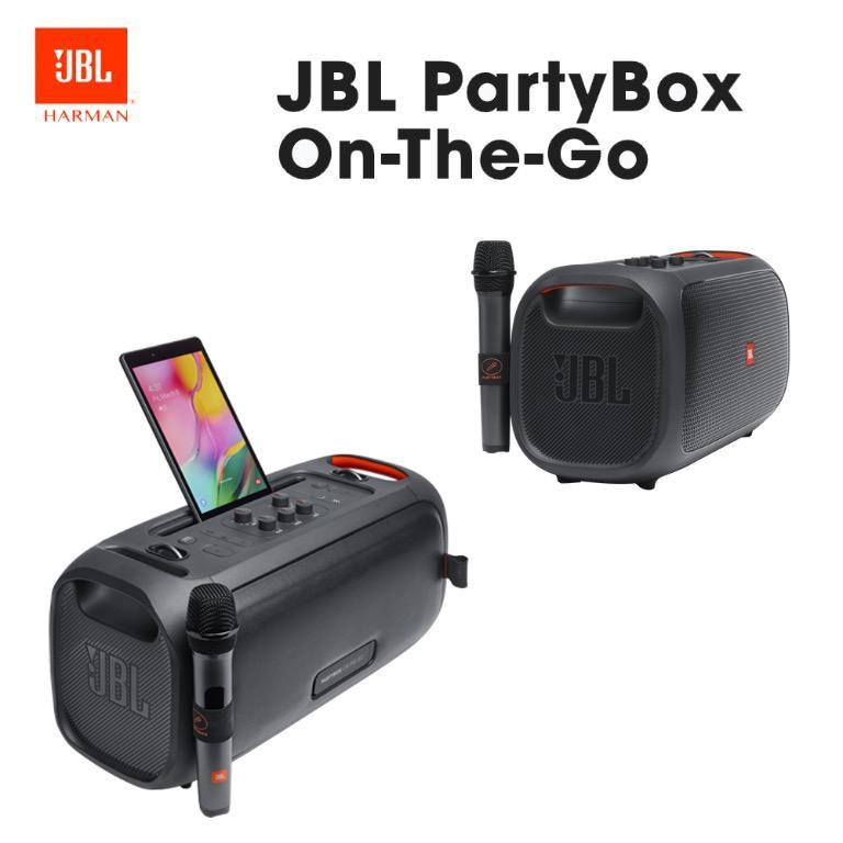 JBL Party Box On-The-Go, Portable Karaoke Speaker