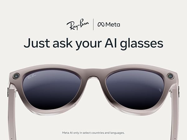 Ray-Ban Meta AI Smart Glasses GEN 2 (Wayfarer/ Skyler/ Headliner)