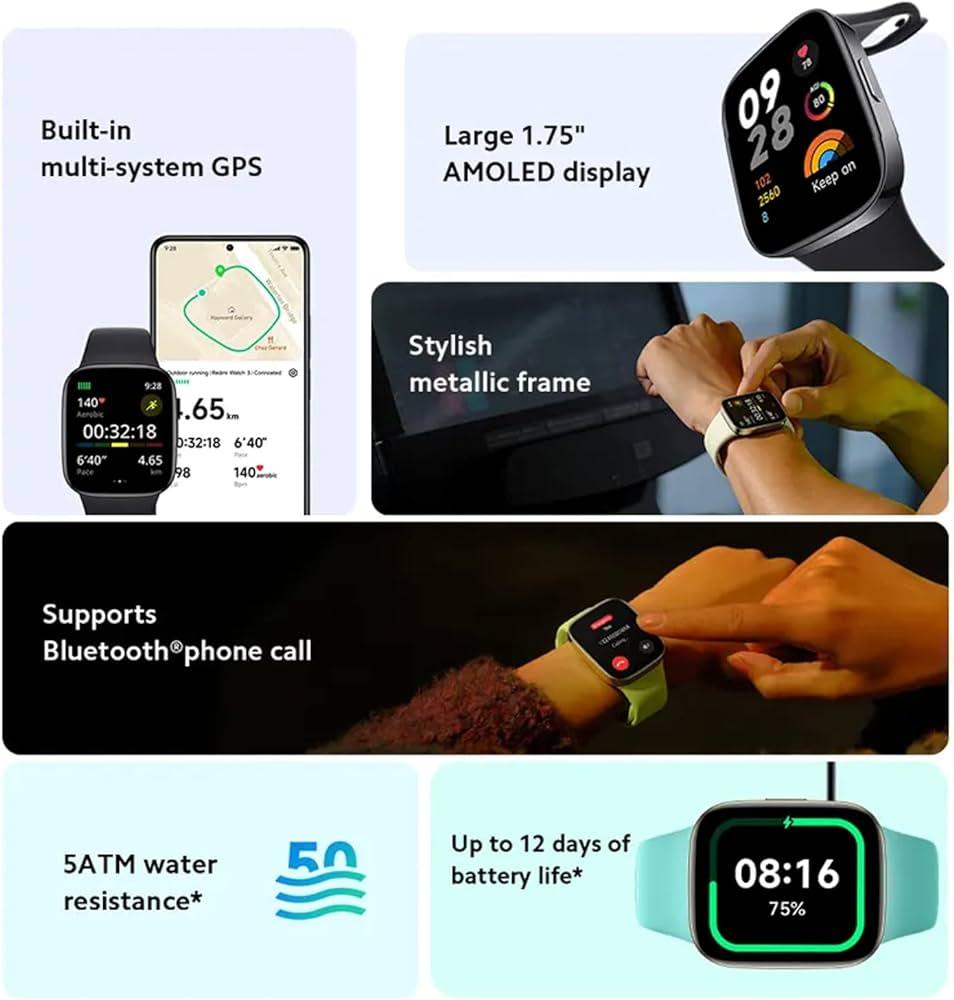 Xiaomi Redmi Watch 3 GPS SmartWatch