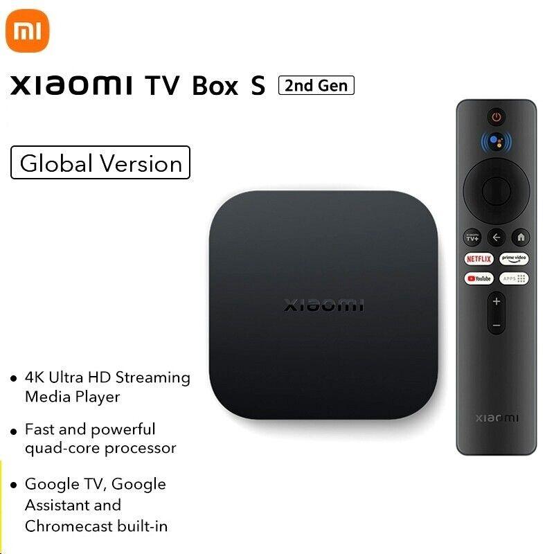 Xiaomi Mi TV Box S(Gen 2) 4K HDR Android Box - Mainz Empire Pte Ltd