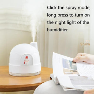 Snowman Humidifier Diffuser with Night Light - Mainz Empire Pte Ltd