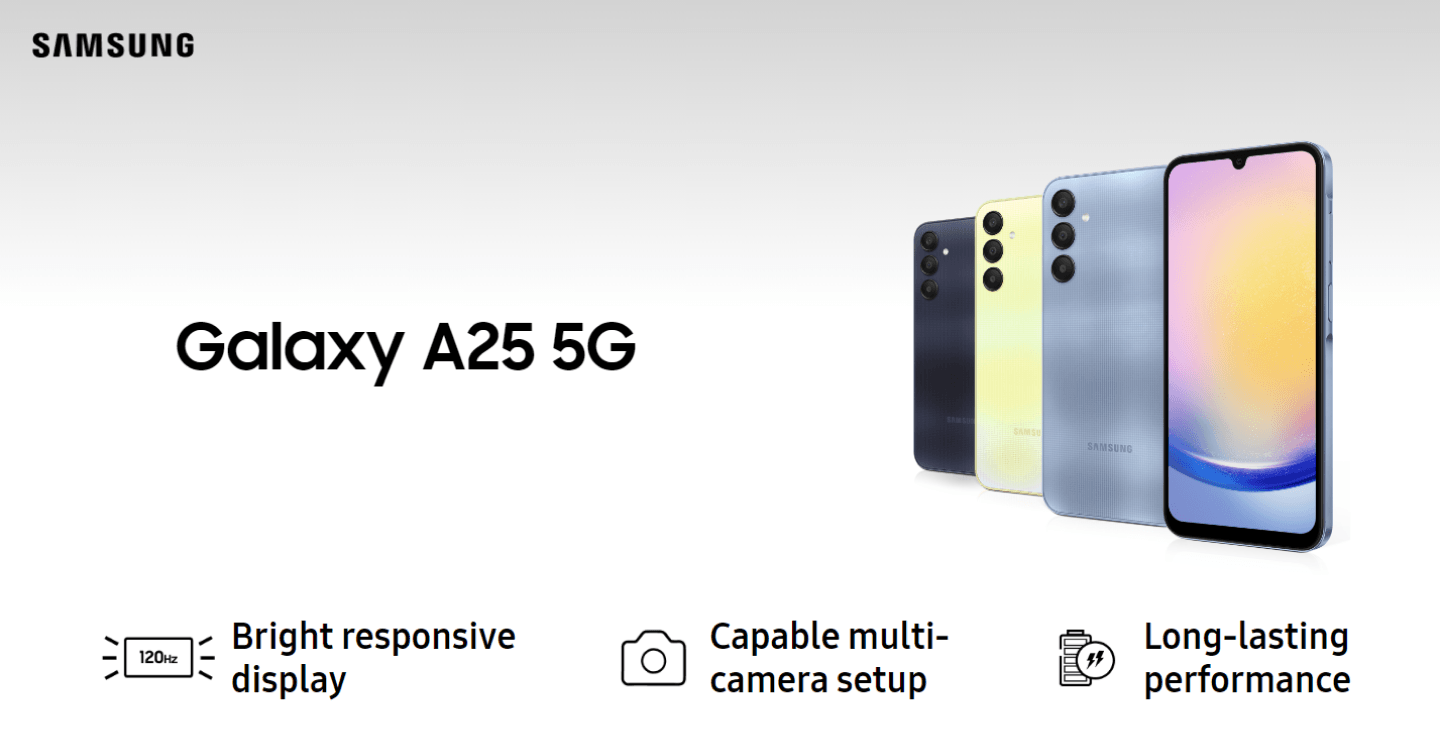 Samsung Galaxy A25 5G (8/128GB) - Mainz Empire Pte Ltd