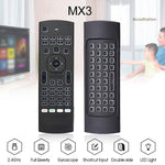 WX_MX3 Pro 2.4G Wireless Remote Control Air Mouse Keyboard (With Intelligent Voice Feature) - Mainz Empire Pte Ltd