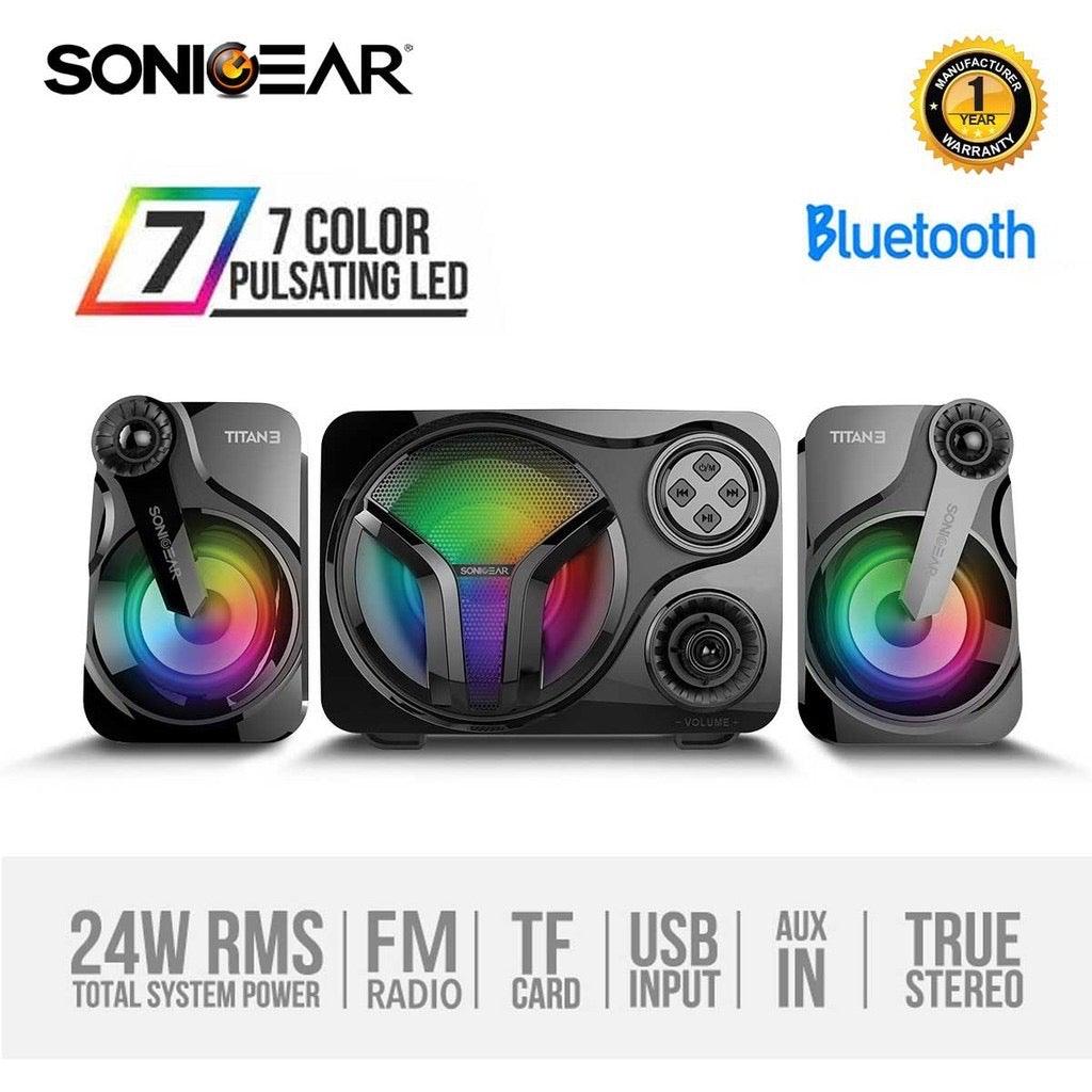 SonicGear Titan 3 BTMI USB Bluetooth Portable Speakers - Mainz Empire Pte Ltd