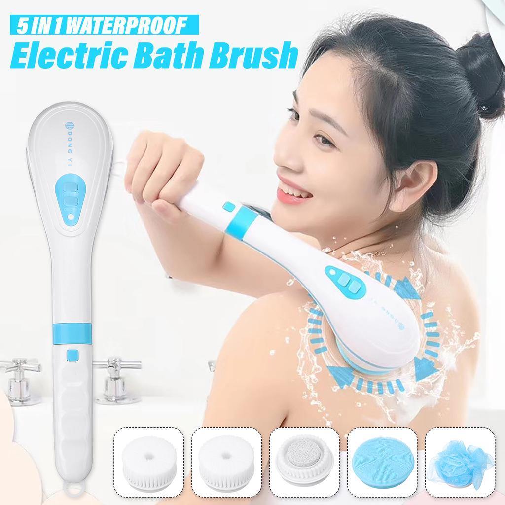 5 in 1 Cleaning Bath Massager Electric Shower Brush - Mainz Empire Pte Ltd