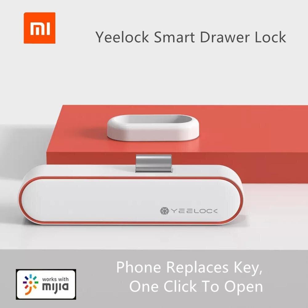 XiaoMi YEELOCK Smart Drawer Keyless Bluetooth APP Cabinet Lock - Mainz Empire Pte Ltd