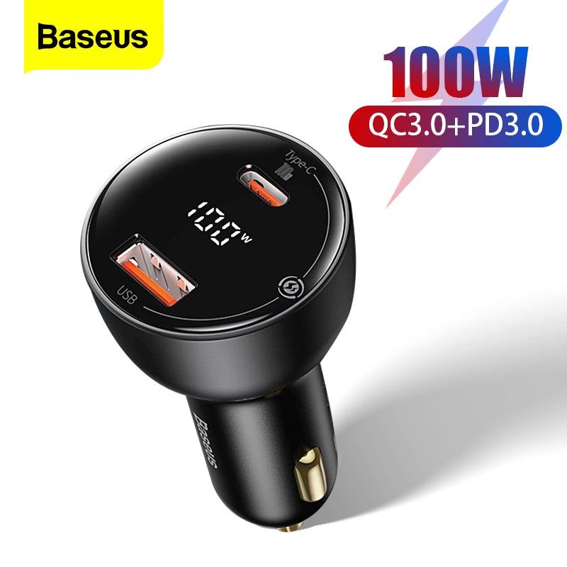 Baseus PD 100W USB Type C QC3.0 Charger - Mainz Empire Pte Ltd