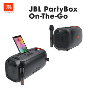 JBL PartyBox On The Go Portable Bluetooth Karaoke Speaker - Mainz Empire Pte Ltd