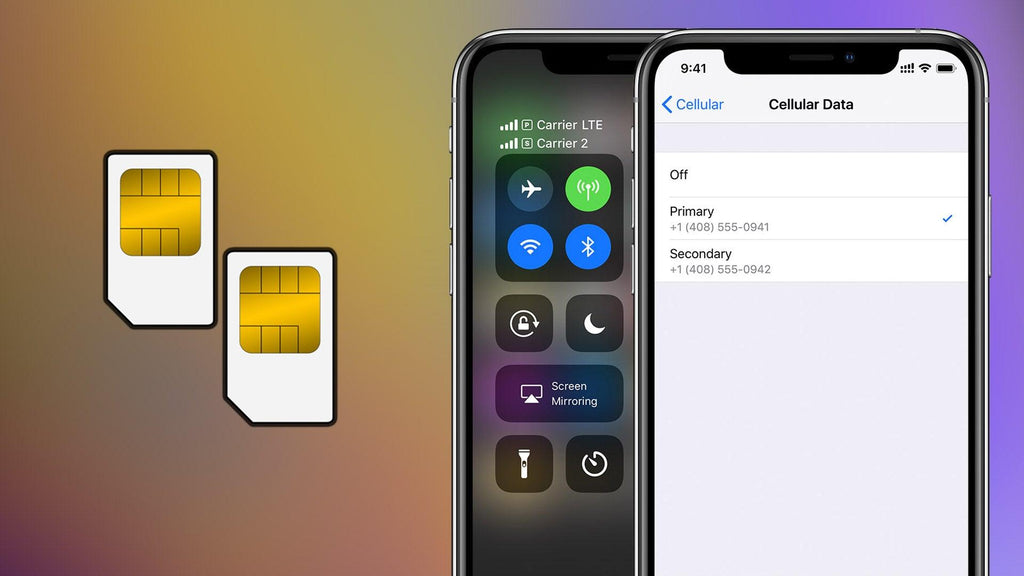 Dual Physical Nano Sim Conversion for iPhone XR/Xs Max/11 & 12 Series - Mainz Empire Pte Ltd