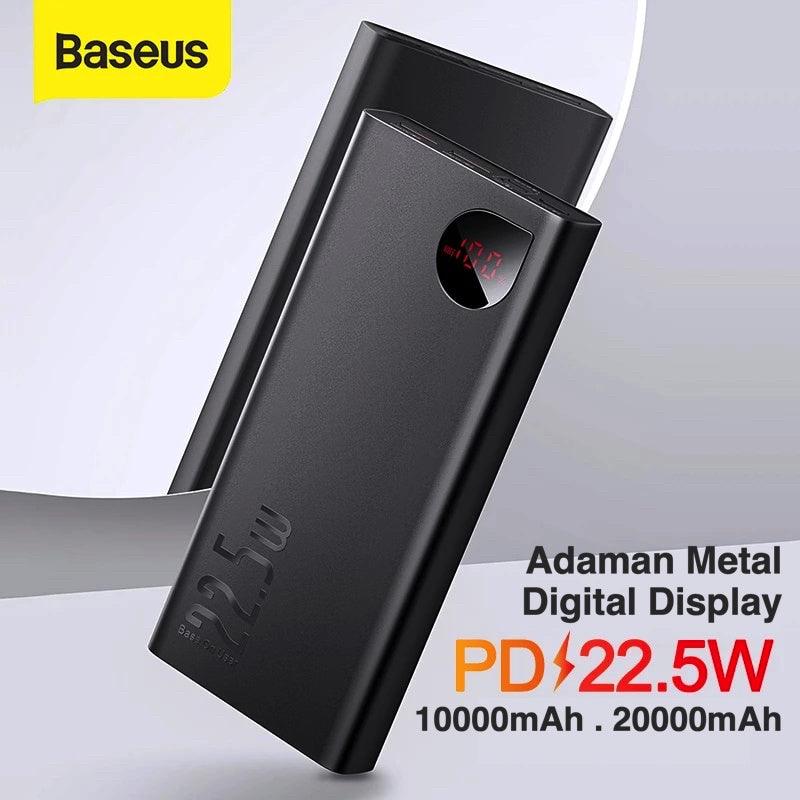 BASEUS Adaman 22.5W/65W 10000mAh/20000mAh Quick Charge Power Bank - Mainz Empire Pte Ltd