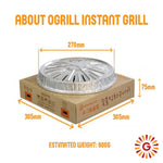 Korean Portable Disposable BBQ Grill (Charcoal Included) - Mainz Empire Pte Ltd