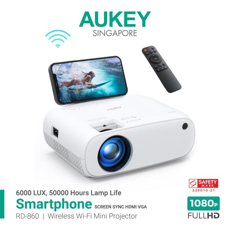 Aukey Wi-Fi Mini Projector - Mainz Empire Pte Ltd