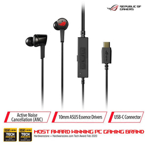 Asus ROG Cetra USB-C Gaming In-ear headset - Mainz Empire Pte Ltd