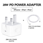 Apple USB-C to Lightning 1M/2M Cable with 20W PD Power Adapter - Mainz Empire Pte Ltd