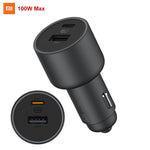 XiaoMi 1A1C QC 100W Car Charger - Mainz Empire Pte Ltd