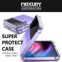 Goospery Mercury Z Flip 3/ Z Flip 4 Super Protect Hybrid Hard Back Clear Case - Mainz Empire Pte Ltd