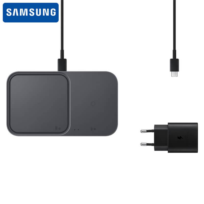 Samsung 15W Wireless Charger Duo with 25W PD Adapter & Type C Cable - Mainz Empire Pte Ltd