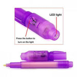 2 In 1 Invisible Ink Pen Uv Black Light Combo - Mainz Empire Pte Ltd