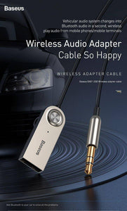Baseus Bluetooth 5.0 Wireless AUX Transmitter - Mainz Empire Pte Ltd