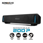 SonicGear SonicBar U200 Powerful Audio Sound Bar With LED Light Effects - Mainz Empire Pte Ltd