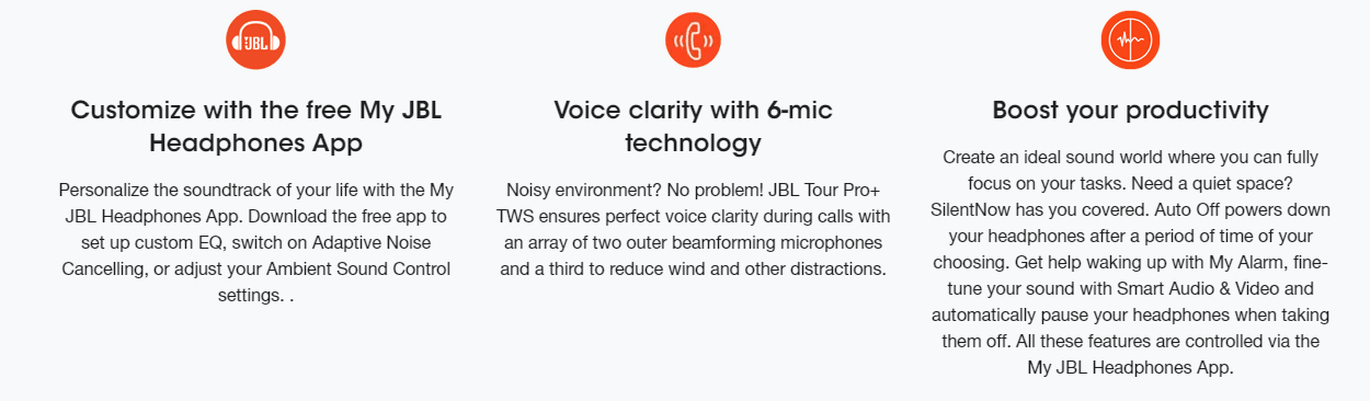 JBL Tour Pro+ Plus TWS Noise-Cancelling In Ear Earphones - Mainz Empire Pte Ltd