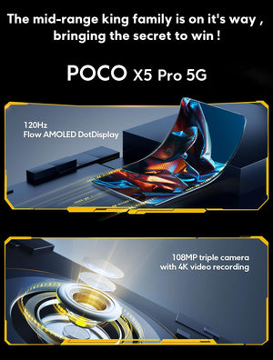 Xiaomi Poco X5/ X5 Pro 5G (8/256GB) - Mainz Empire Pte Ltd