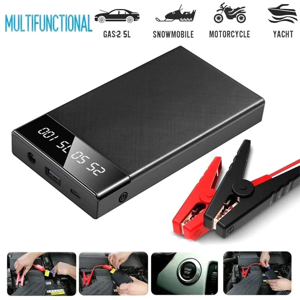 10000mAh Slim Vehicle JumpStart Power Bank with Built in Torch - Mainz Empire Pte Ltd