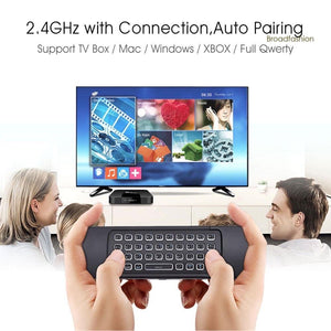 WX_MX3 Pro 2.4G Wireless Remote Control Air Mouse Keyboard (With Intelligent Voice Feature) - Mainz Empire Pte Ltd