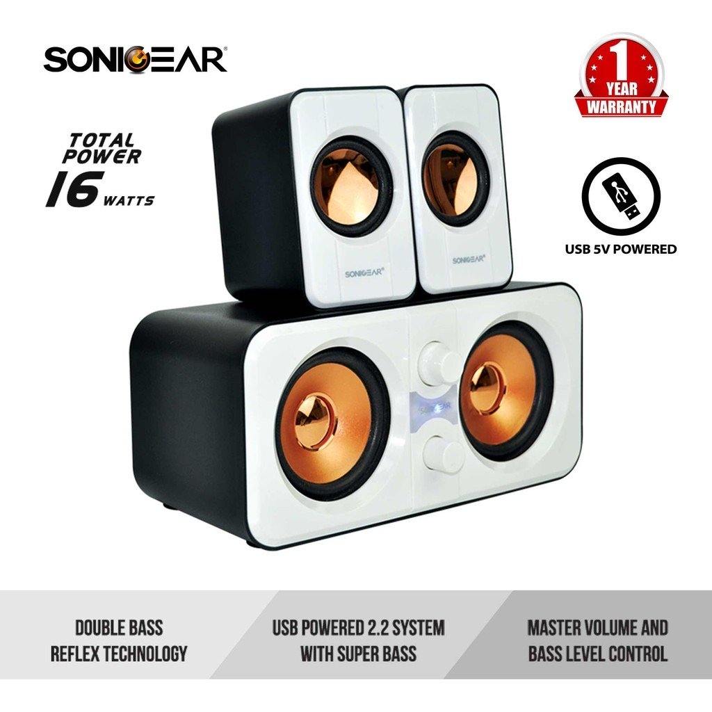 SonicGear Bass Audio USB 2.2 Speaker - Mainz Empire Pte Ltd