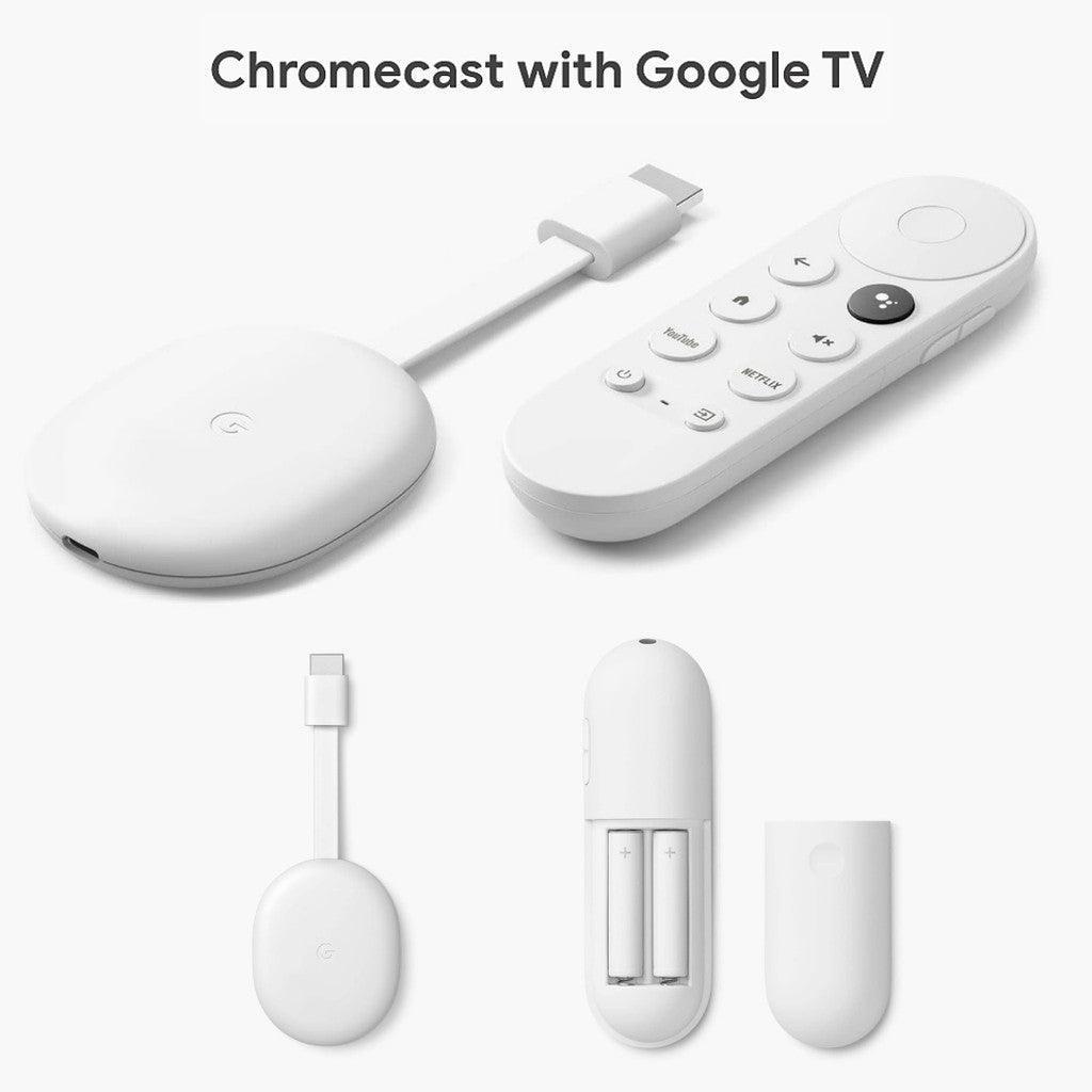 Google Chromecast 4 with Google TV 4K - Mainz Empire Pte Ltd