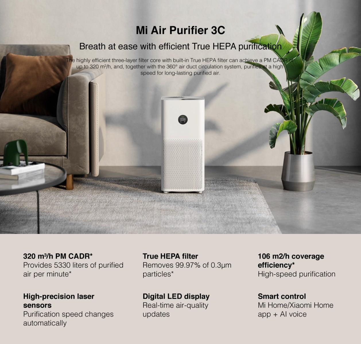 Purificador del aire Xiaomi MI AC-M15-SC - Comenta Computación