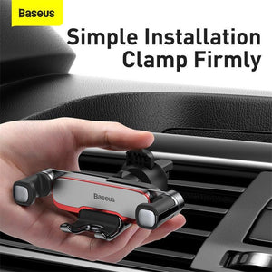 Baseus Lateral Car Air Vent Mount Phone Holder - Mainz Empire Pte Ltd