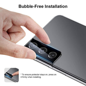 Samsung S22/S22+/S22 Ultra Full Coverage HD Fiber Glass Lens Protector - Mainz Empire Pte Ltd