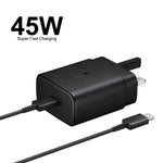 Samsung 45W Fast Charging Type C Charger with Cable - Mainz Empire Pte Ltd