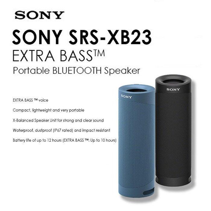 Sony SRS-XB23 Extra Bass Portable Bluetooth Speaker - Mainz Empire Pte Ltd