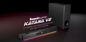 Creative Sound Blaster Katana V2 Bluetooth RGB Gaming Soundbar - Mainz Empire Pte Ltd