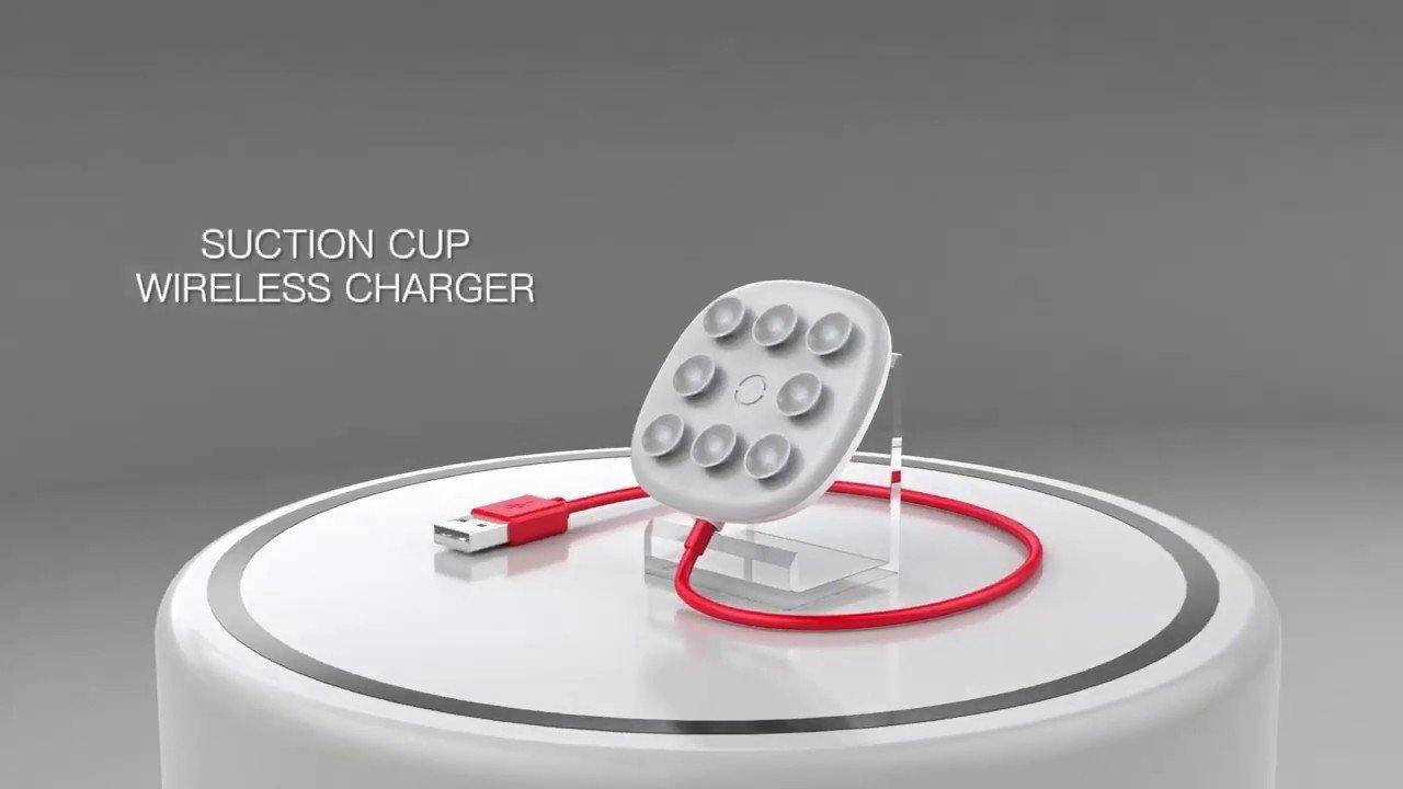 10W Suction Cup Fast Charging Wireless Charger - Mainz Empire Pte Ltd