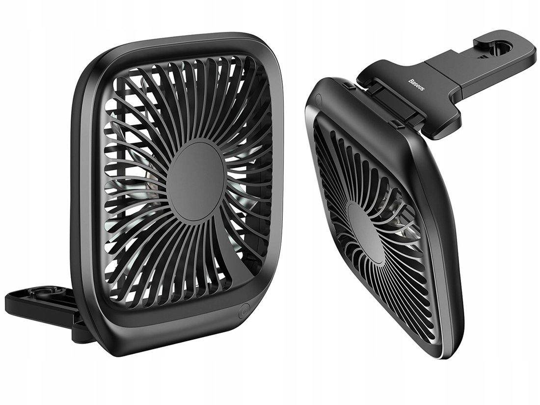 Baseus Car Mount Backseat & Desk Foldable Fan - Mainz Empire Pte Ltd