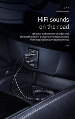 Baseus Bluetooth 5.0 Wireless AUX Transmitter - Mainz Empire Pte Ltd