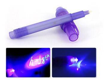 2 In 1 Invisible Ink Pen Uv Black Light Combo - Mainz Empire Pte Ltd