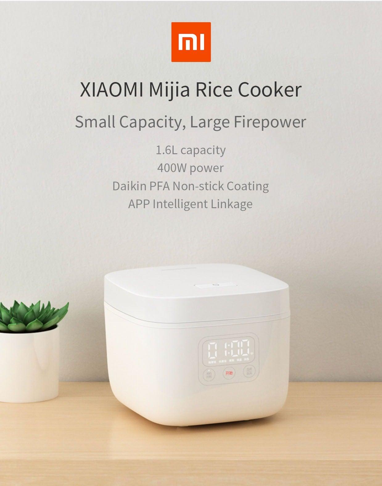 Xiaomi MIJIA Mini APP Controlled Electric Rice Cooker - Mainz Empire Pte Ltd