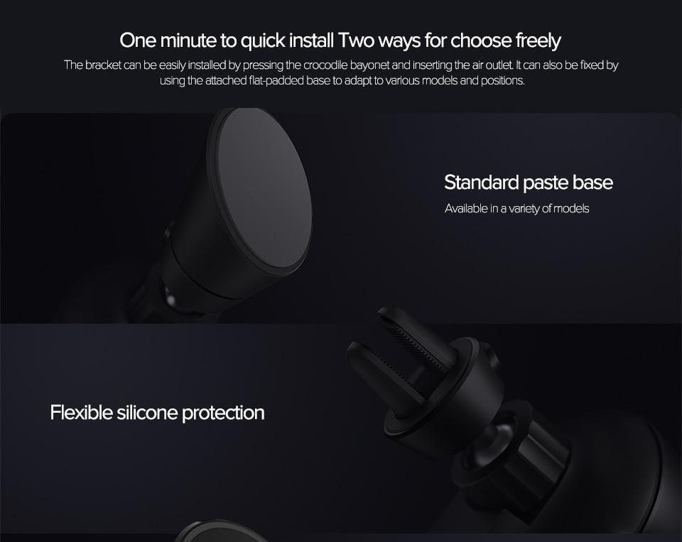 Xiaomi Mi 20W Wireless Car Charger - Mainz Empire Pte Ltd