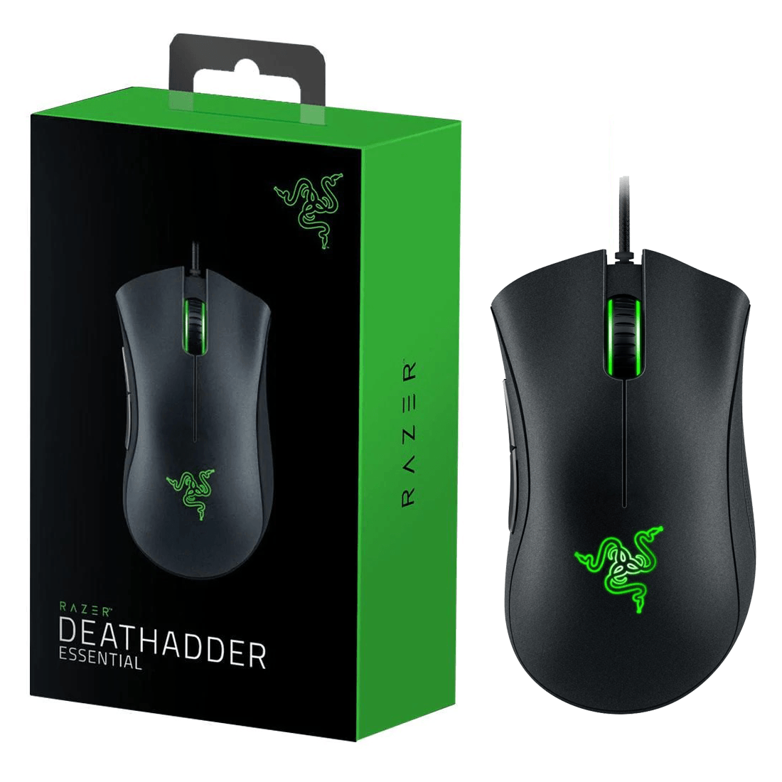 Razer Deathadder Essential Wired Gaming Mouse - Mainz Empire Pte Ltd