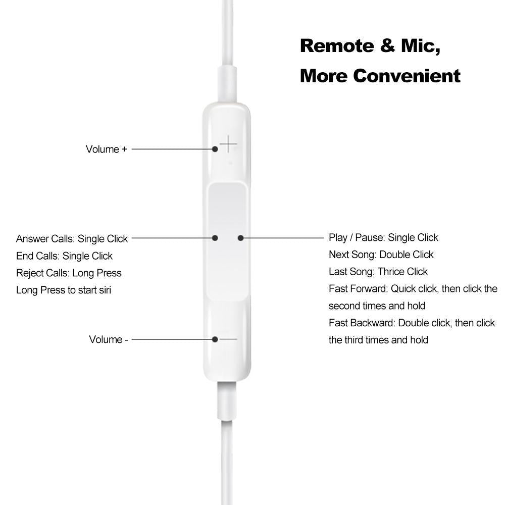 Original Apple EarPods with 3.5mm Headphone Plug - Mainz Empire Pte Ltd