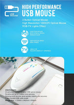 Alcatroz RGB FX High Performance USB Mouse - Mainz Empire Pte Ltd