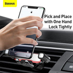 Baseus Lateral Car Air Vent Mount Phone Holder - Mainz Empire Pte Ltd