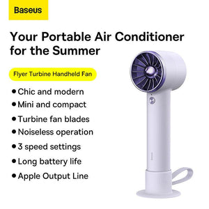 BASEUS Flyer Turbine Handheld Fan - Mainz Empire Pte Ltd