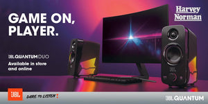 JBL Quantum DUO Bluetooth Gaming Speakers (Customisable RGB Lights) - Mainz Empire Pte Ltd