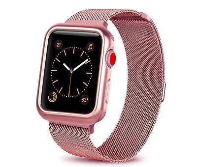 Apple Watch Milanese Strap + Case for all series (38/40/42/44mm) - Mainz Empire Pte Ltd