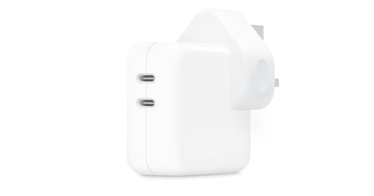 Apple 35W Dual USB-C Port Power Adapter - Mainz Empire Pte Ltd
